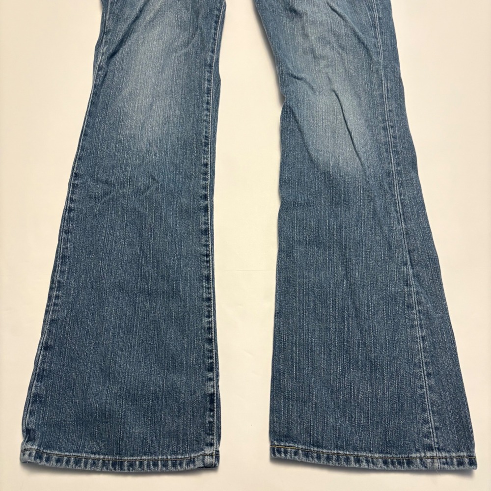 Levi's 515 Nouveau Boot Cut Jeans Women 14 Blue Medium Wash Mid Rise Denim - Picture 4 of 9